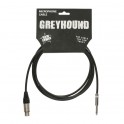 Klotz Greyhound cable micro XLR / Jack. 10 metros