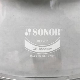 Sonor BD Regular 20" BD20 6M Medium Parche de bombo